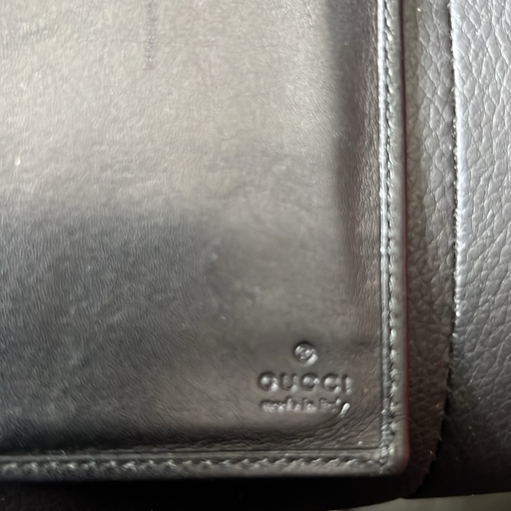 Authentic Gucci long black wallet very soft leather!!!🔥 - Picture 6 of 12